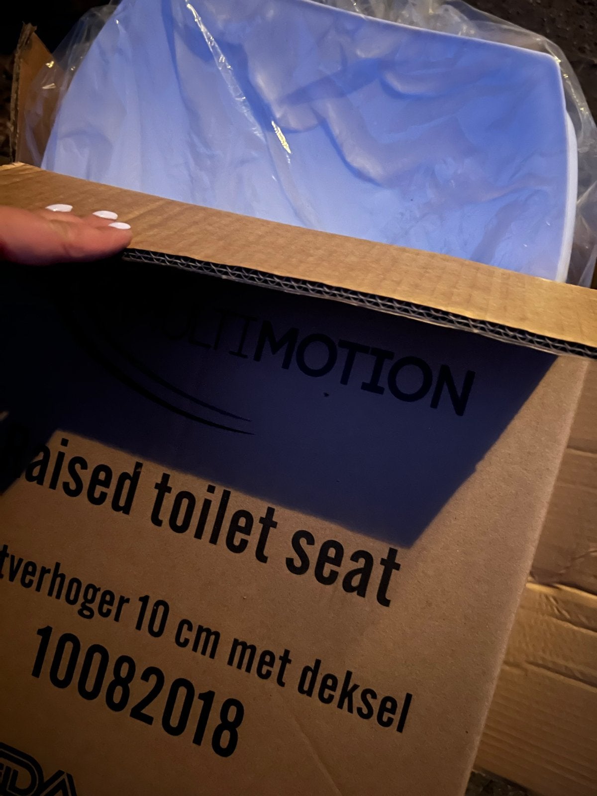 MultiMotion Toiletverhoger 10 cm met - nieuw in doos, Diversen, Ophalen of Verzenden, Nieuw
