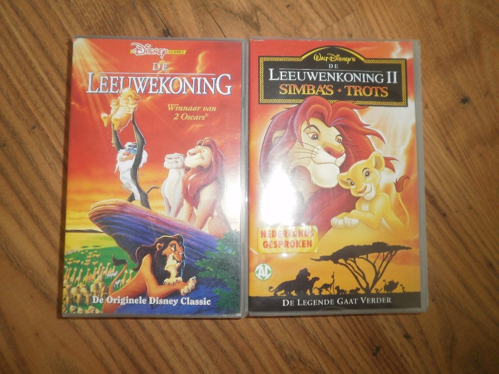 THE LION KING! Mooie Disney Tekenfilm Op VIDEO!, Tekenfilm, Verzenden, Alle leeftijden, Zo goed als nieuw