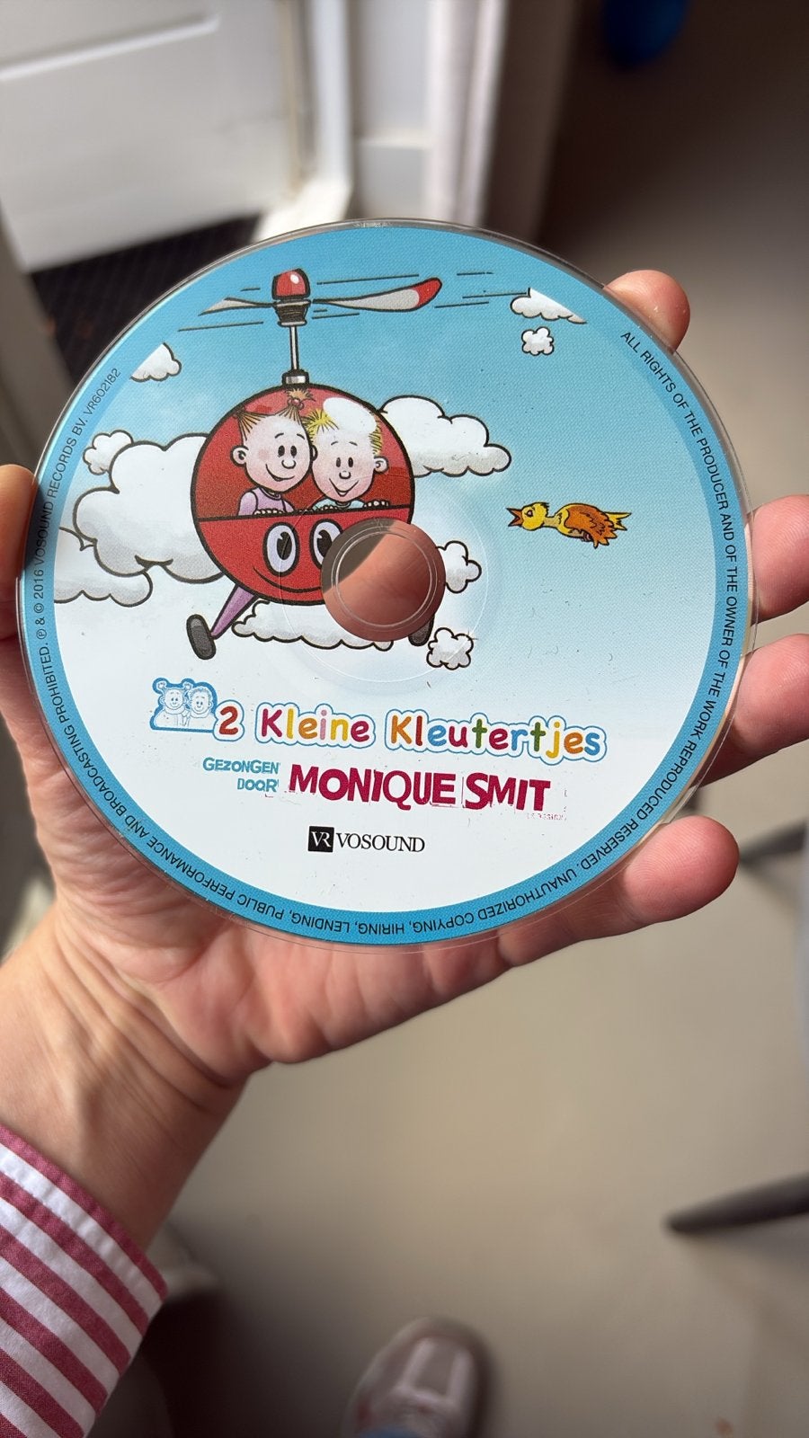 Monique Smit - 2 Kleine Kleutertjes CD (zonder hoesje), Ophalen, Gebruikt, Muziek, Tot 2 jaar