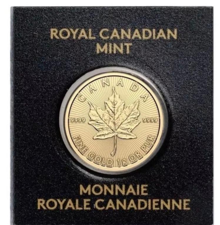 2026 Canadese Gouden Maple Leaf 1g, Verzenden, Goud