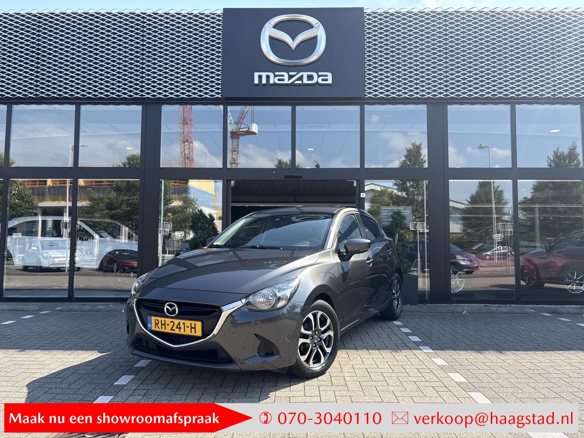 Mazda 2 1.5 Skyactiv-G Skylease+ Onderhoudshistorie / Apple, Stof, Gebruikt, 4 cilinders, Met garantie (alle)