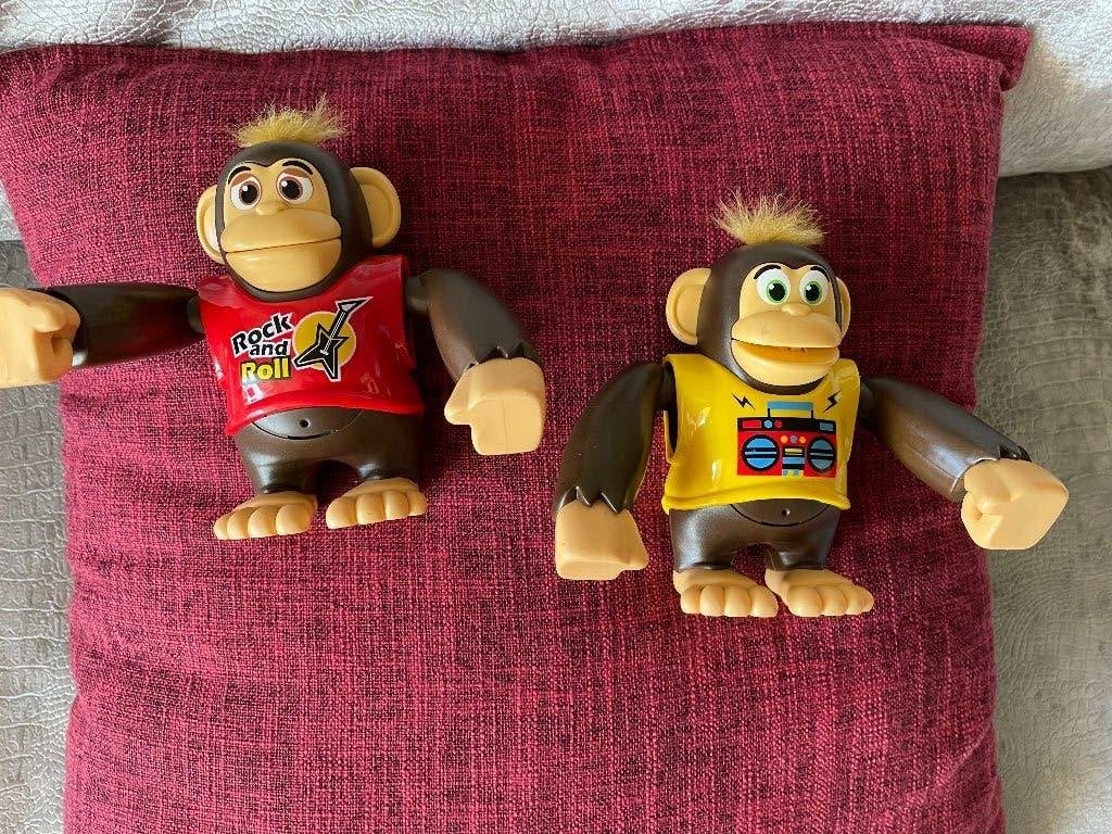 Twee muziekaapjes, Verzamelen, Beelden en Beeldjes, Ophalen of Verzenden, Zo goed als nieuw, Dier