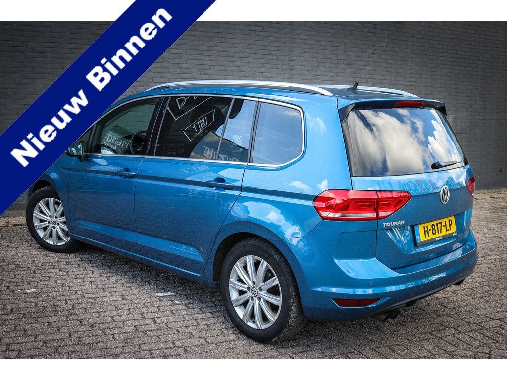 Volkswagen Touran 1.4 TSI Highline 7p Net binnen-Nu al te be, Auto's, Volkswagen, Stof, Gebruikt, 4 cilinders, 150 pk