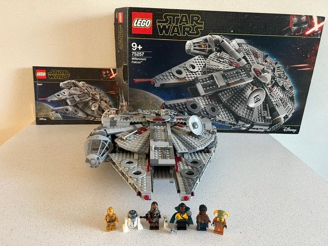 Lego 75257 Millenium Falcon, Ophalen of Verzenden, Zo goed als nieuw