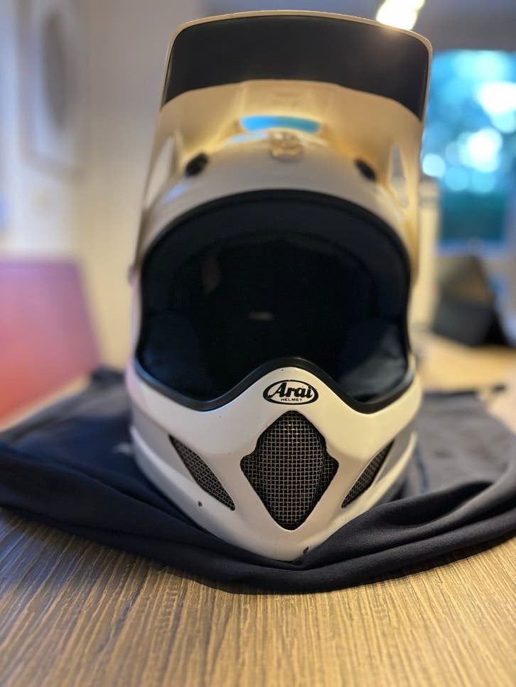 Arai VX PRO Junior Helm - Wit, Ophalen of Verzenden, Tweedehands, Kinderen, Overige typen