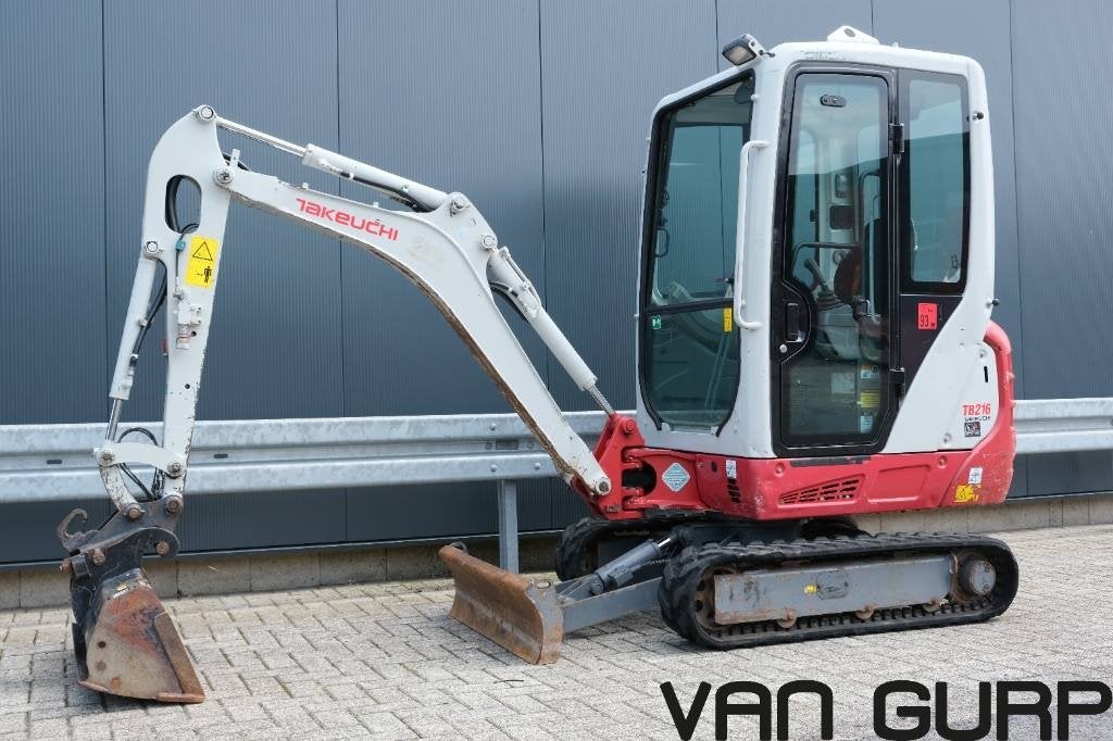 Takeuchi TB216 | 2018 (bj 2018), Graafmachine