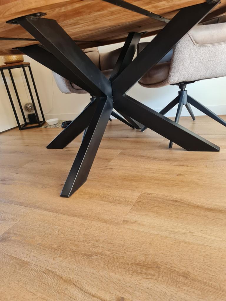Mango eettafel, Huis en Inrichting, Tafels | Eettafels, Ophalen of Verzenden, Zo goed als nieuw, Rond, 50 tot 100 cm