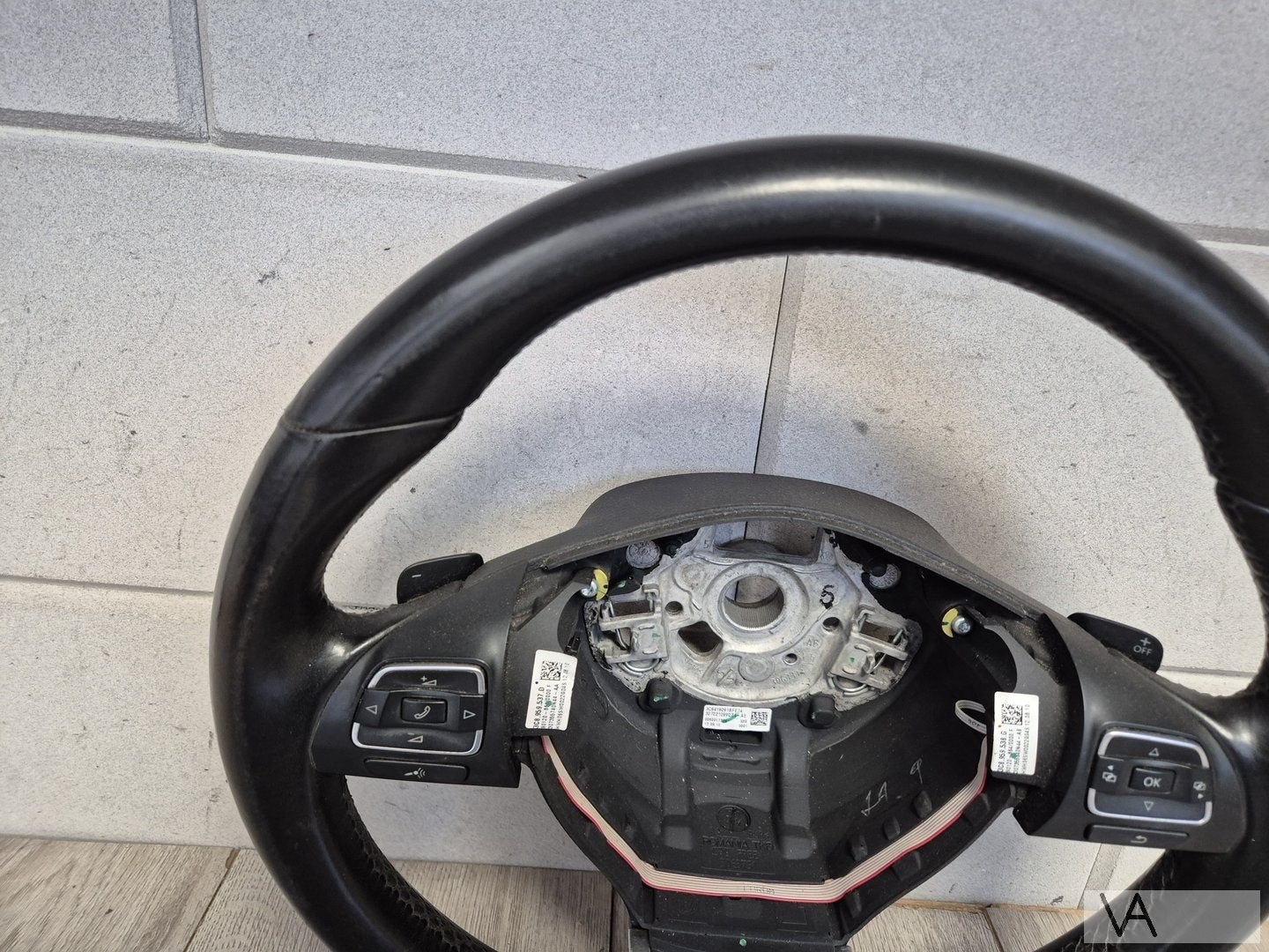VW Golf 6 / Passat / Caddy stuur met flippers en knoppen, Gebruikt, -, Volkswagen, -