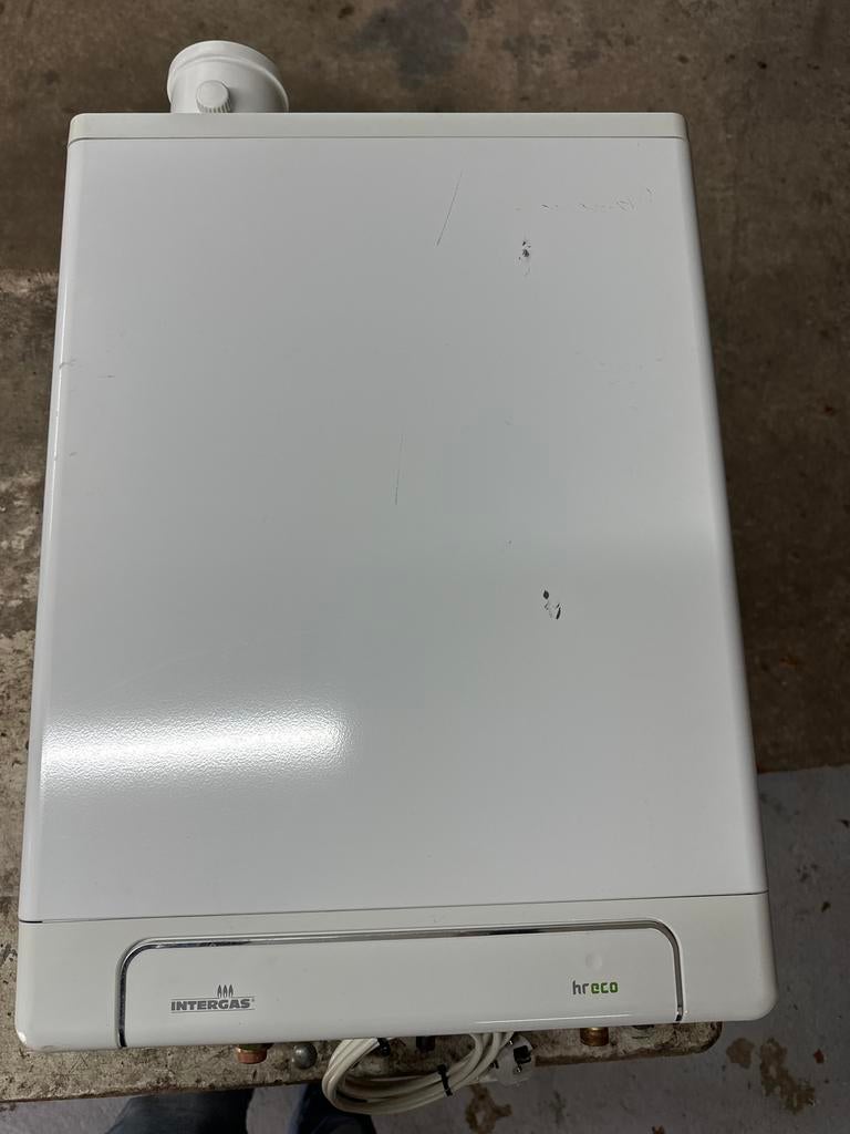 Intergas Kombi Kompakt HReco 24 CV-ketel, Gebruikt, Aardgas, Ophalen of Verzenden, Ouder dan 10 jaar