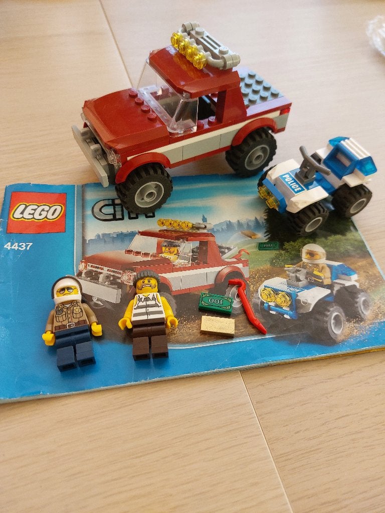 LEGO City 4437 Police Pursuit, Lego, Ophalen of Verzenden, Inclusief instructies, Complete set
