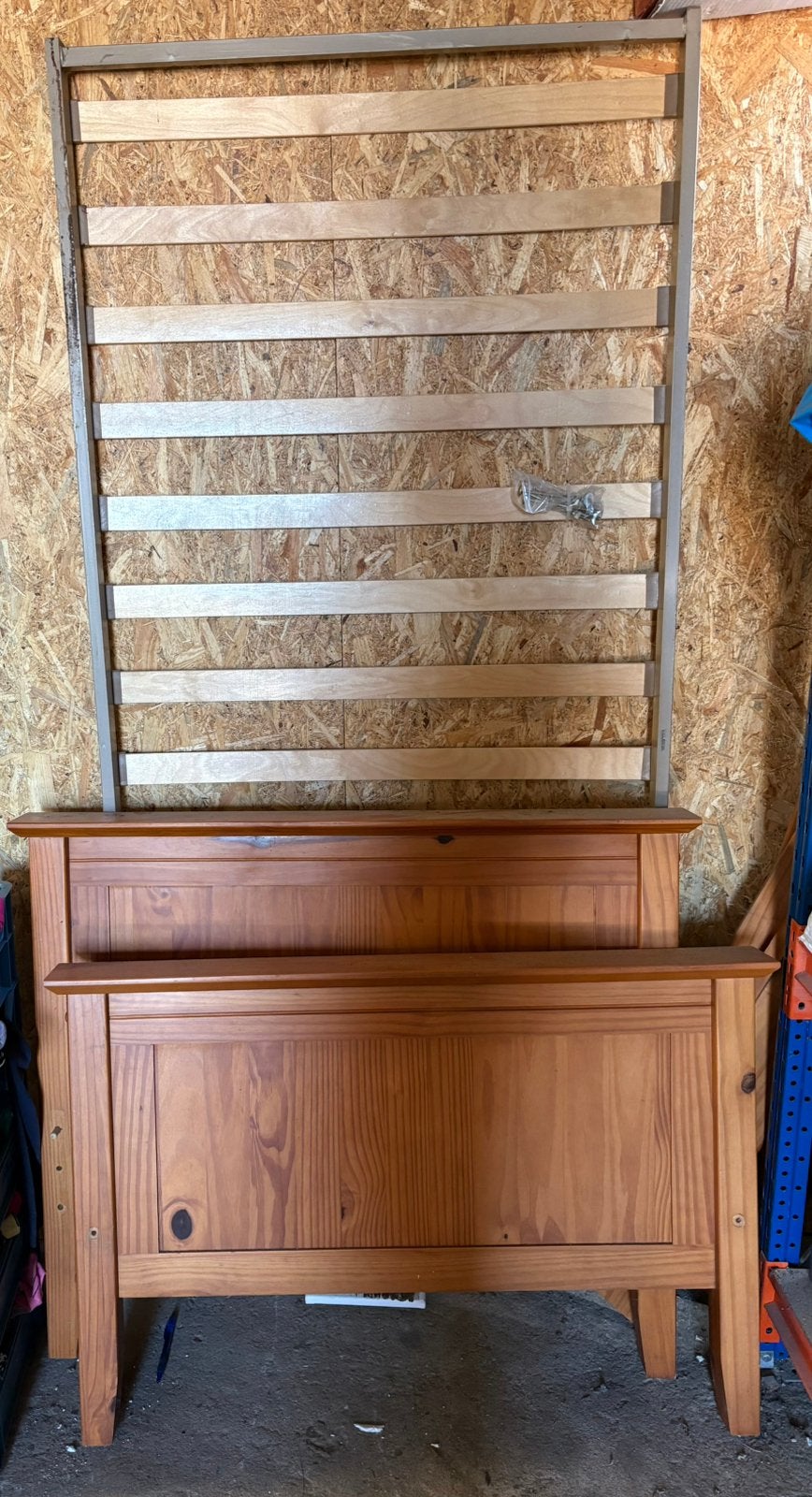 1 persoons bed, Huis en Inrichting, Ophalen, Gebruikt, 90 cm, 200 cm