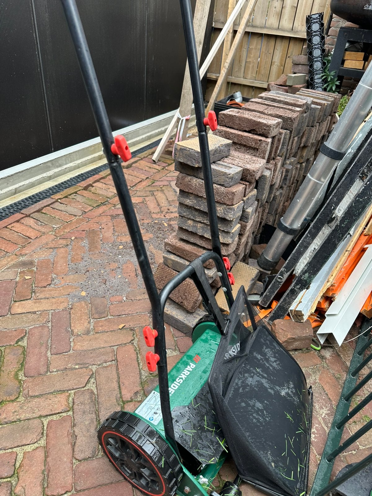 Handgrasmaaier, Tuin en Terras, Grasmaaiers, Kooimesmaaier, Ophalen, Zo goed als nieuw