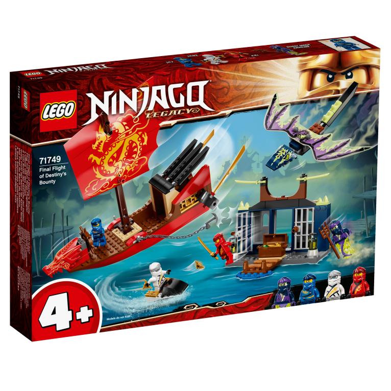 LEGO Ninjago 71749 Laatste Tocht van Destiny’s Bounty, Lego, Nieuw, Ophalen of Verzenden, X