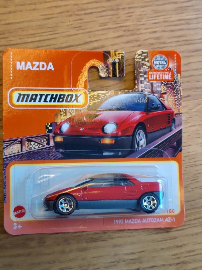 Matchbox Mazda Autozam AZ-1 ROOD, Ophalen of Verzenden, Auto