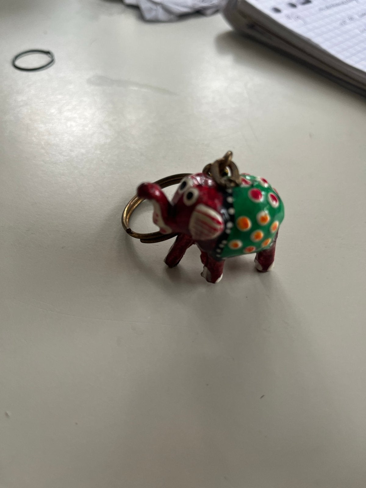Leuke olifant sleutelhanger, Ophalen of Verzenden, Gebruikt, Dier of Natuur