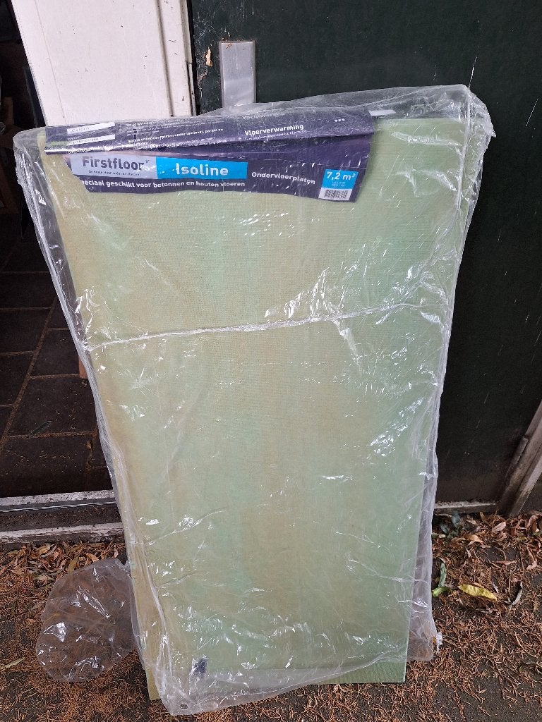 Laminaat (bijna 4 pakken) en ondervloer (1,5 pak), Ophalen, Nieuw, 10 m² of meer, 10 tot 30 cm