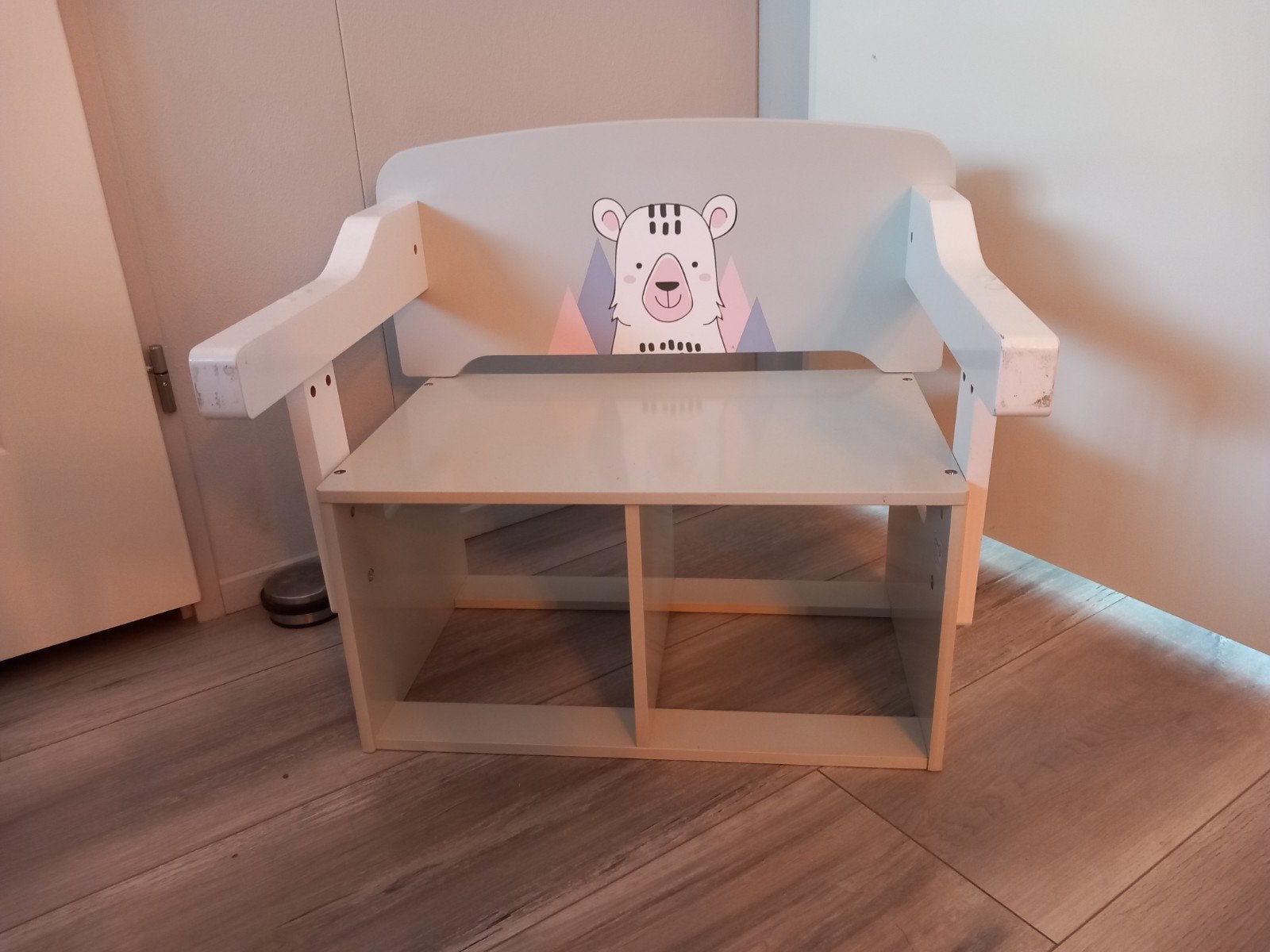 kinder bankje/bureautje  opklapbaar, Ophalen, Stoel(en)