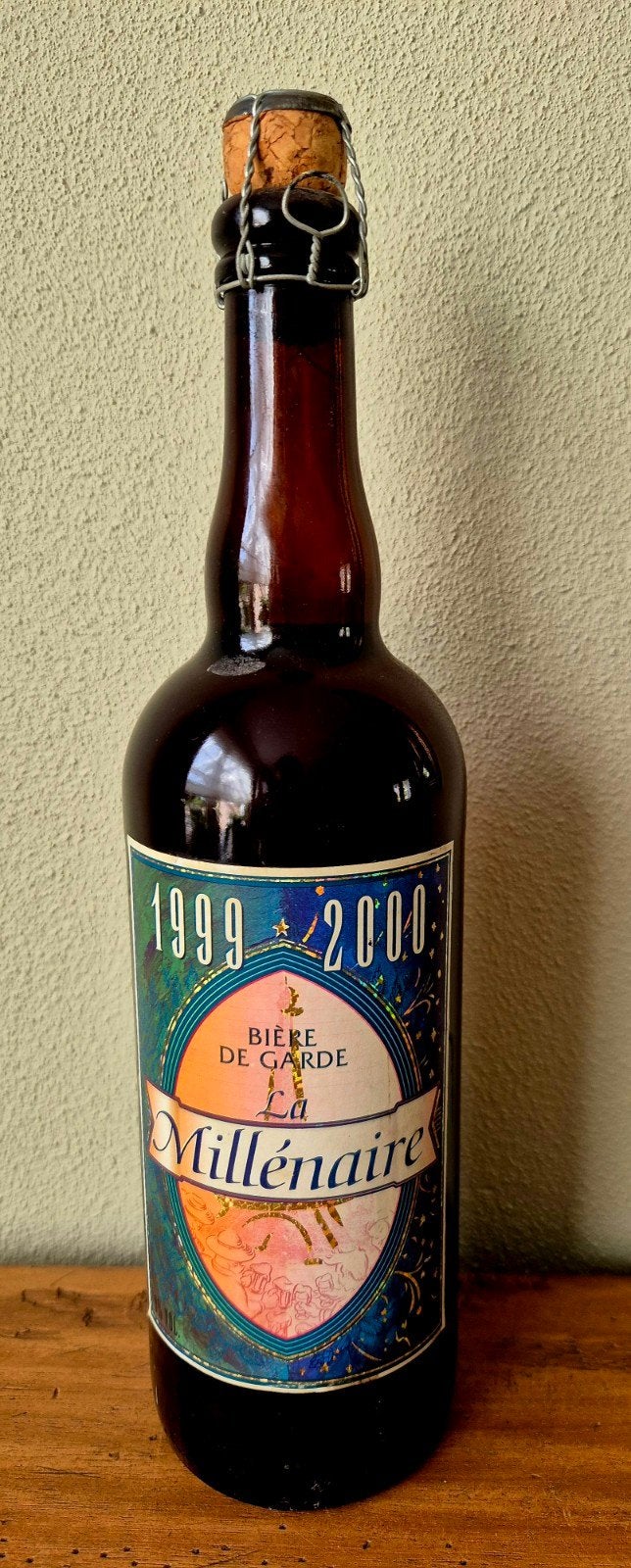 Fle La Millénaire speciaal bier 9% La Choulette Hordain Fr., Ophalen of Verzenden, Zo goed als nieuw, Flesje(s), Overige merken