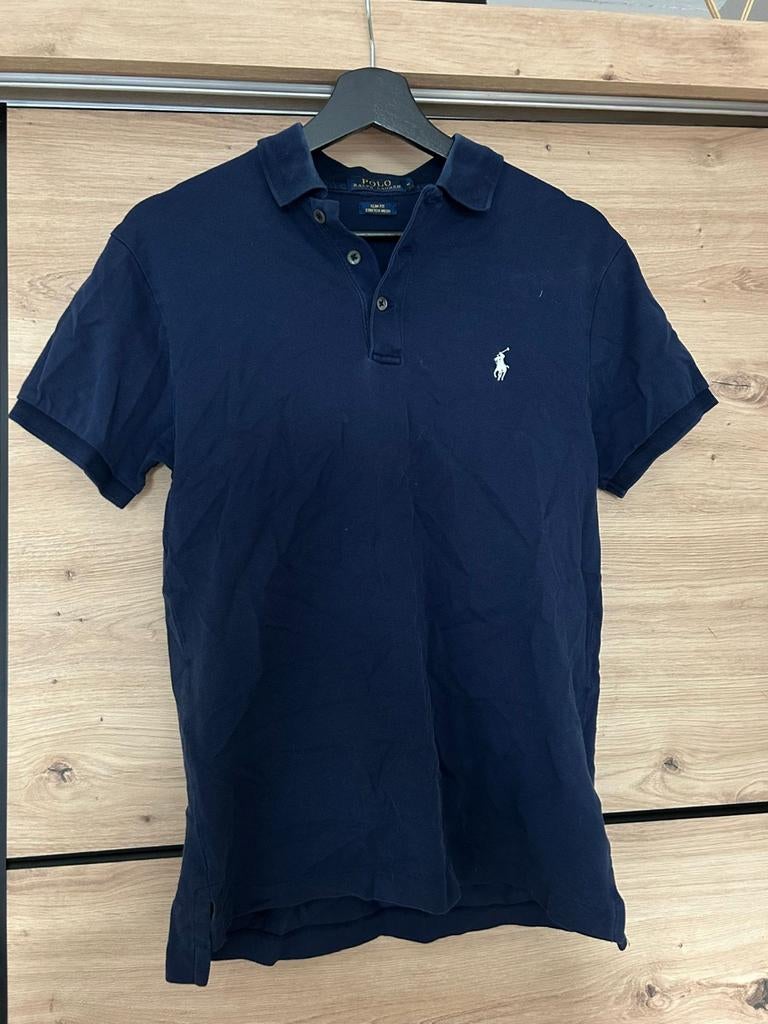 Polo Ralph Lauren Slim Fit Stretch Mesh Polo Shirt Maat S, Kleding | Heren, Polo's, Blauw, Ophalen of Verzenden, Polo Ralph Lauren