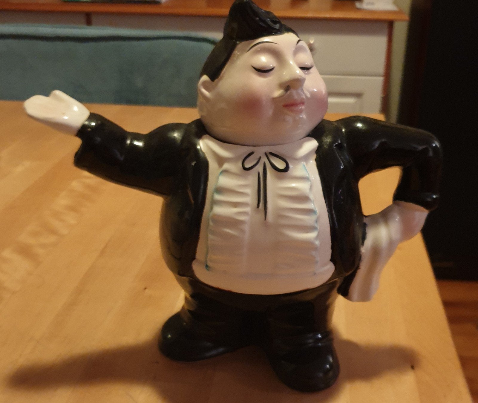 Unieke Theepot Ober - Gaaf en Decoratief, Ophalen of Verzenden
