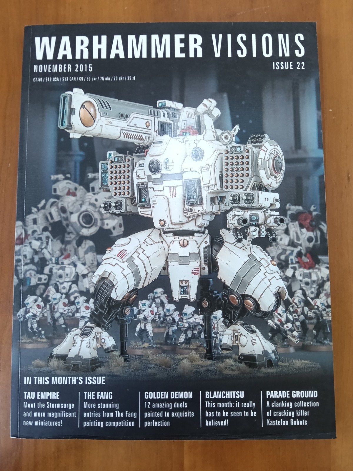Warhammer Visions Issue 22 - November 2015, Ophalen of Verzenden, Zo goed als nieuw