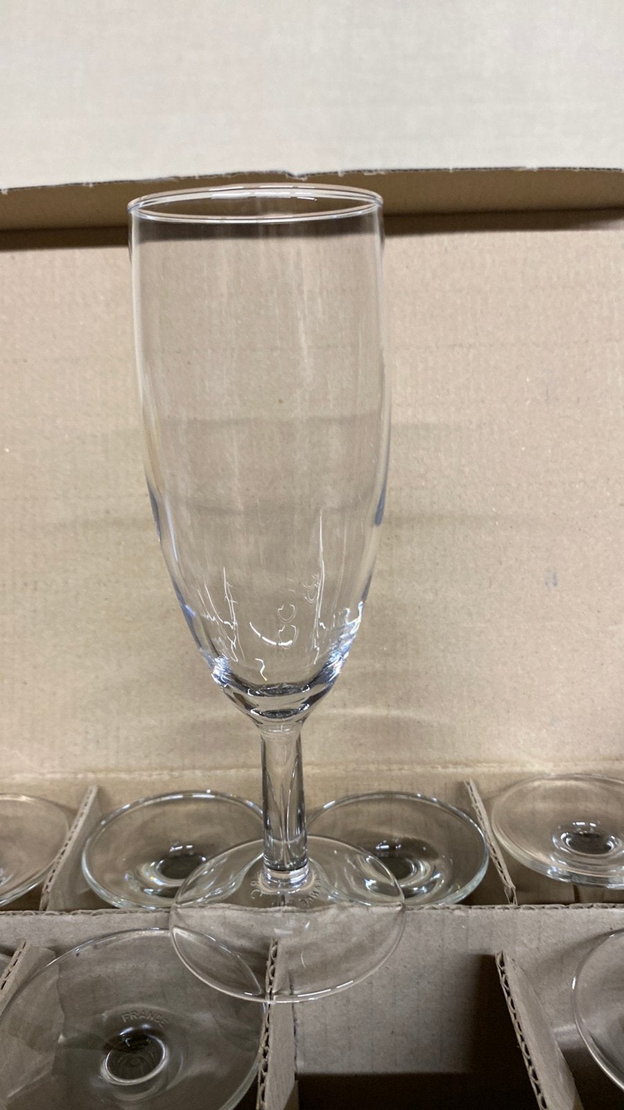 Champagne glazen, Ophalen, Zo goed als nieuw