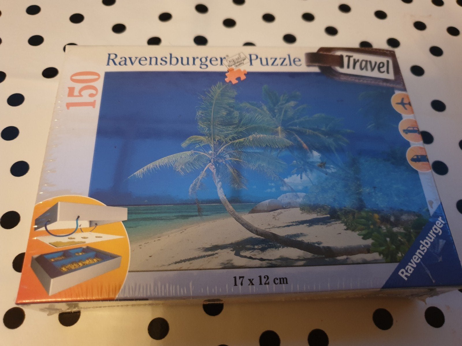 Ravensburger Travel Puzzel 150 stukjes - Strand, Ophalen of Verzenden, Minder dan 500 stukjes, Nieuw, Legpuzzel