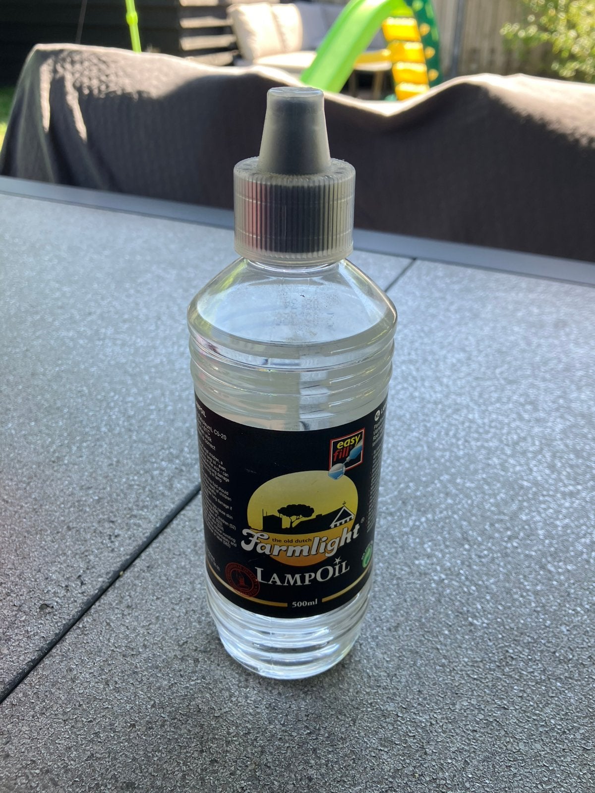 Lampenolie 500 ml nieuw, Ophalen, Zo goed als nieuw