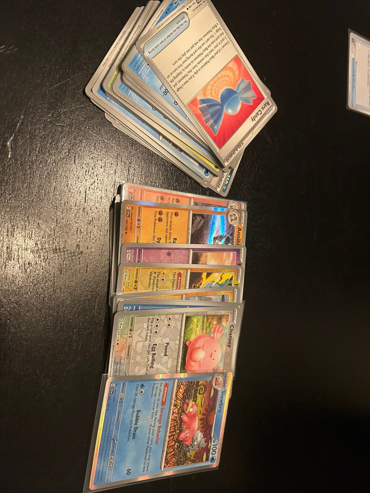 Pokemon Scarlet and Violet base set Bulk, Ophalen of Verzenden, Zo goed als nieuw, Meerdere kaarten, Foil