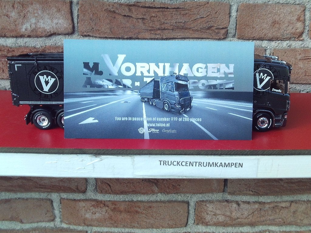 Tekno  Scania  Next  Gen  van  Vornhagen., Hobby en Vrije tijd, Modelauto's | 1:50, Ophalen of Verzenden, Nieuw, Bus of Vrachtwagen