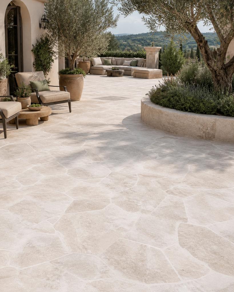 Flagstones French Vanilla, Ophalen, Nieuw, Terrastegels, Natuursteen