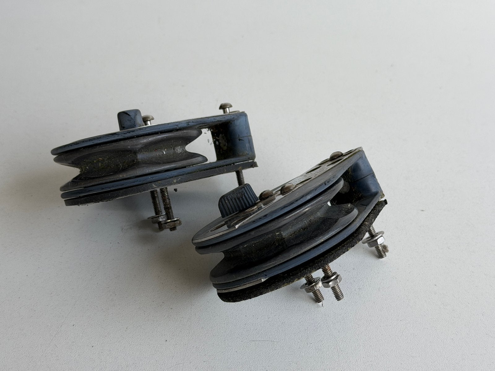 Harken schildpadblok met ratel 75 mm tot 12 mm lijn, Ophalen of Verzenden, Gebruikt, Overige typen