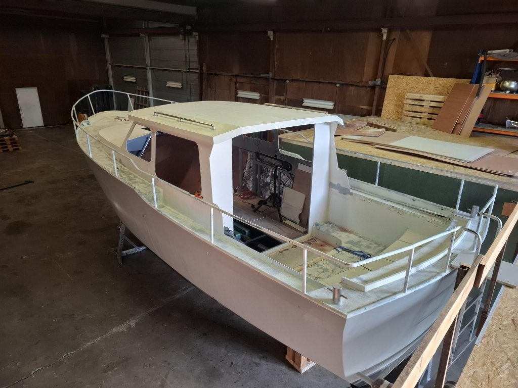Van Vossen Patrouille 900 OC prachtig casco motorische klaar, Niet ingevuld, 10 m, Niet ingevuld, Nieuw