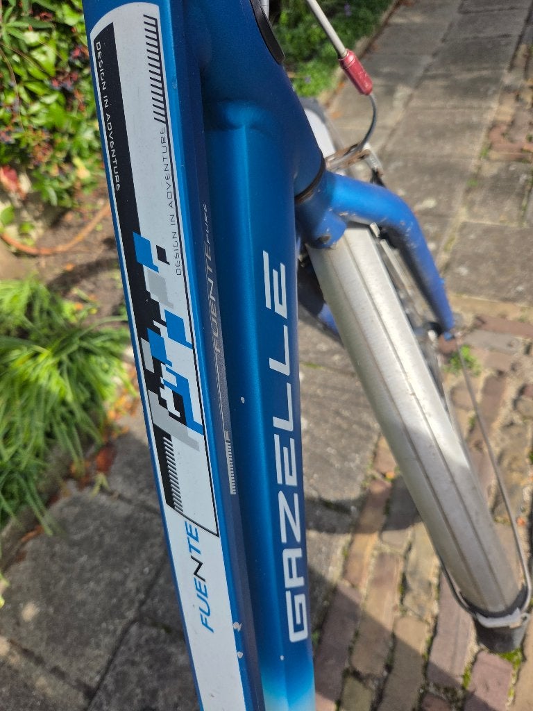 dames fiets Gazelle Fuente, Ophalen, Velgrem, (Extra) lage instap, Gazelle