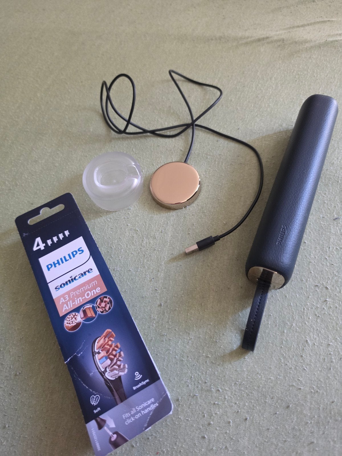 Philips Sonicare HX9094/11 A3 Premium 3psc plus etui lader, Ophalen of Verzenden, Nieuw, Mondverzorging