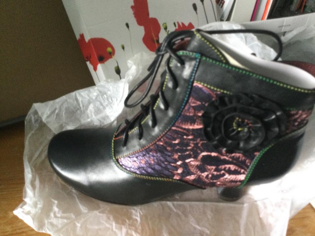 Nieuwe laarsjes van Laura Vita, maat 41, Kleding | Dames, Schoenen, Verzenden, Nieuw, Zwart