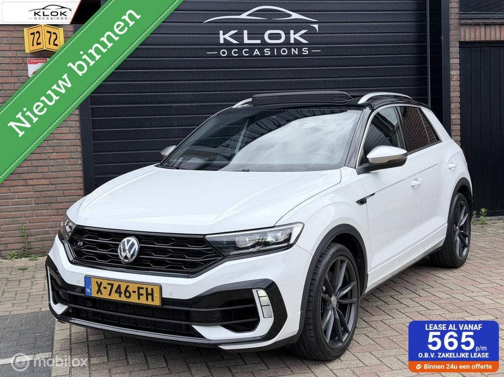 Volkswagen T-Roc 2.0 TSI 4Motion R Carplay Pano Akrapocic, Auto's, Volkswagen, Bedrijf, Te koop, T-Roc, 4x4, ABS, Achteruitrijcamera