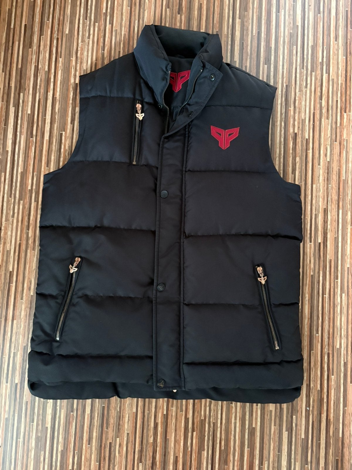 QP Bodywarmer, Ophalen of Verzenden, Gedragen, Maat 52/54 (L), Zwart