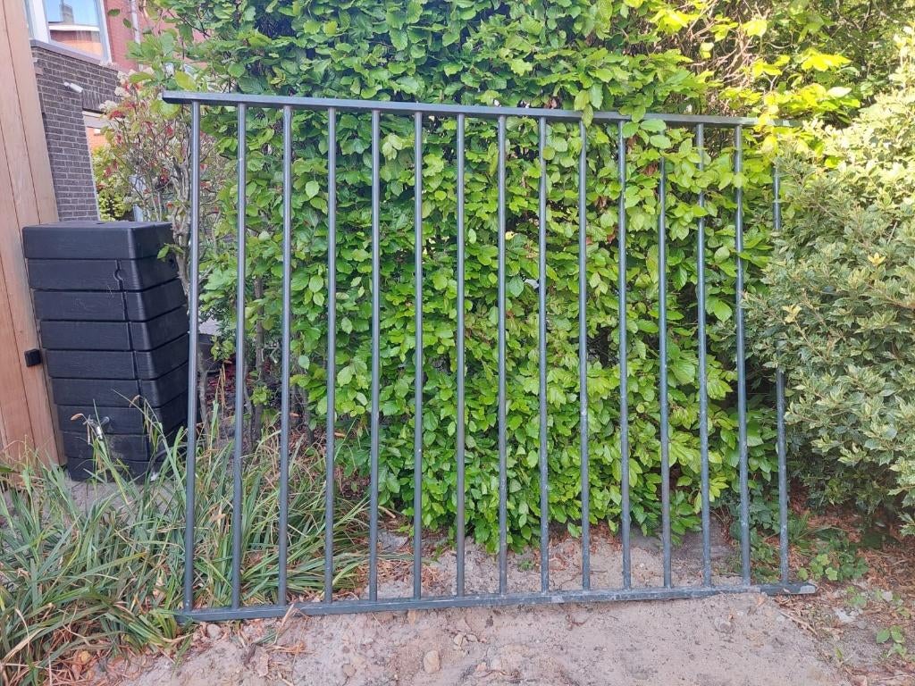 IJzeren hekwerk gratis, Tuin en Terras, Ophalen, Gebruikt, IJzer, Sierhekwerk