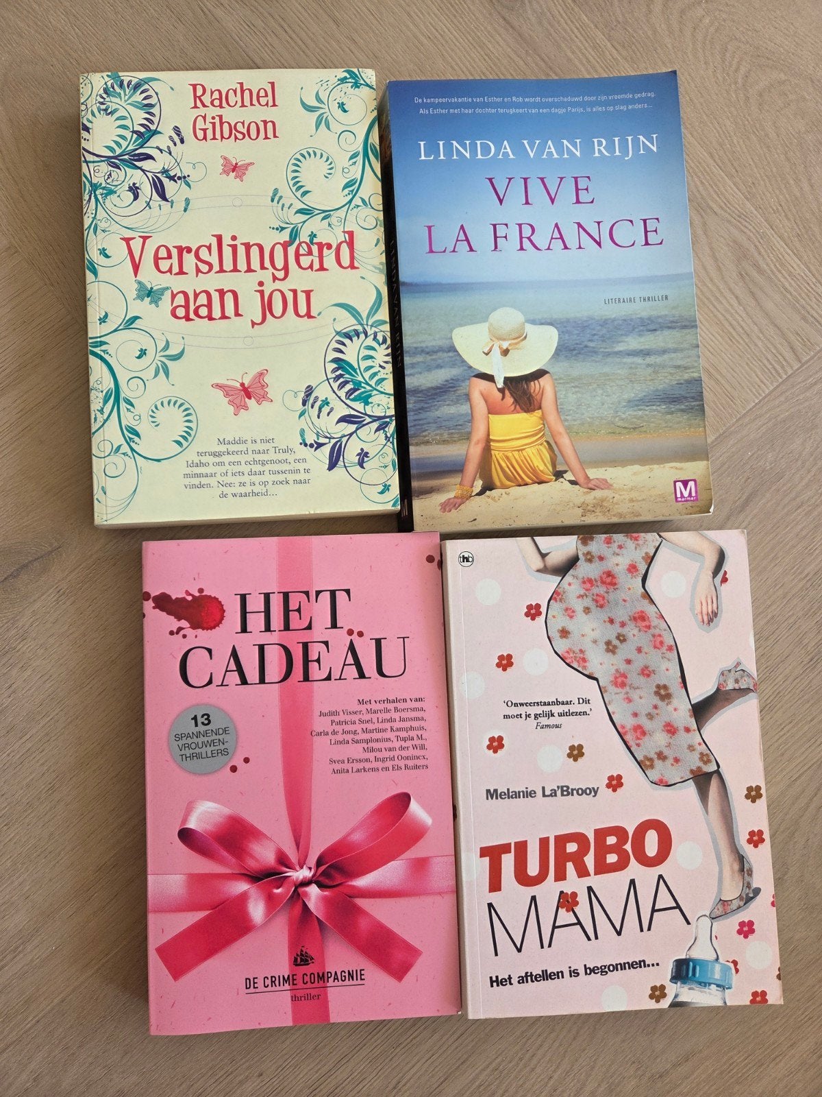 Boekenset met verschillende genres, Ophalen of Verzenden, Zo goed als nieuw