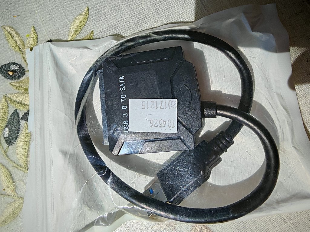 Adapter cable USB3 to SATA, Ophalen of Verzenden, Nieuw