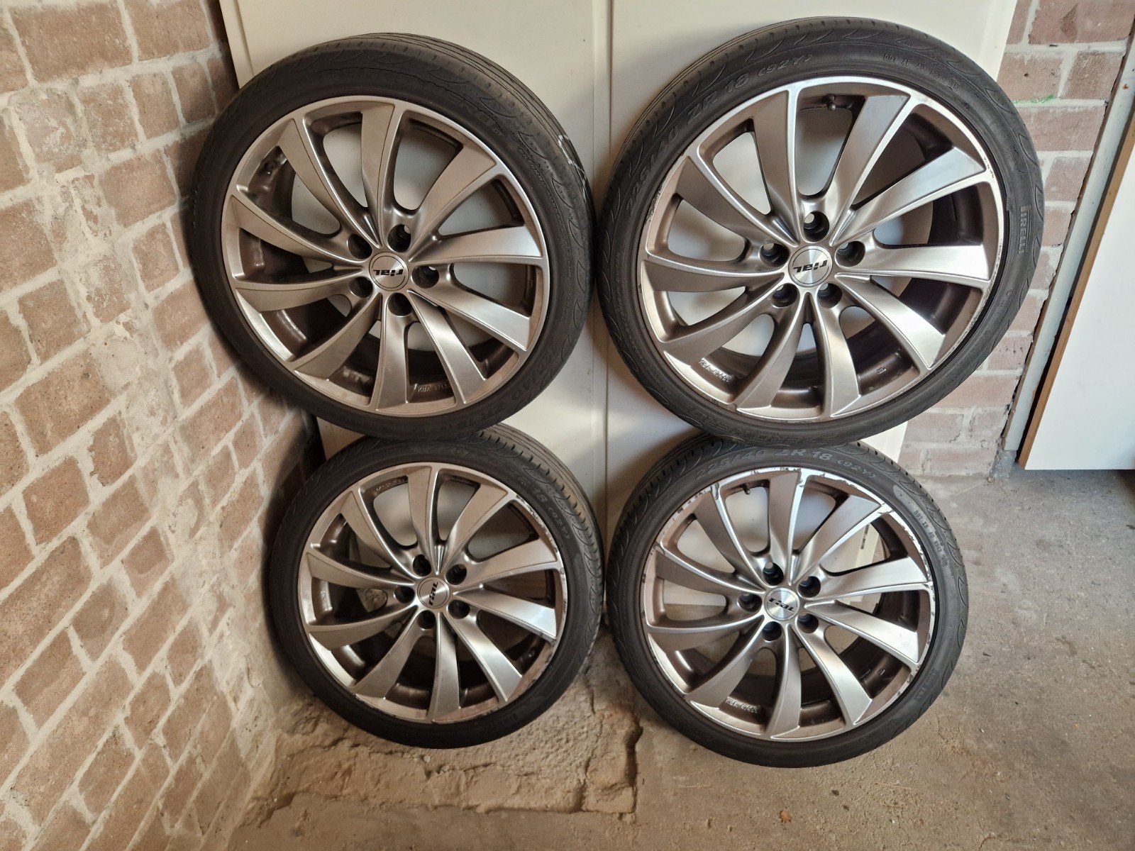 Rial 18 inch velgen 5x112 ET43 8J | Leon Golf 7 A3 Octavia, Ophalen, 18 inch, Gebruikt, Banden en Velgen
