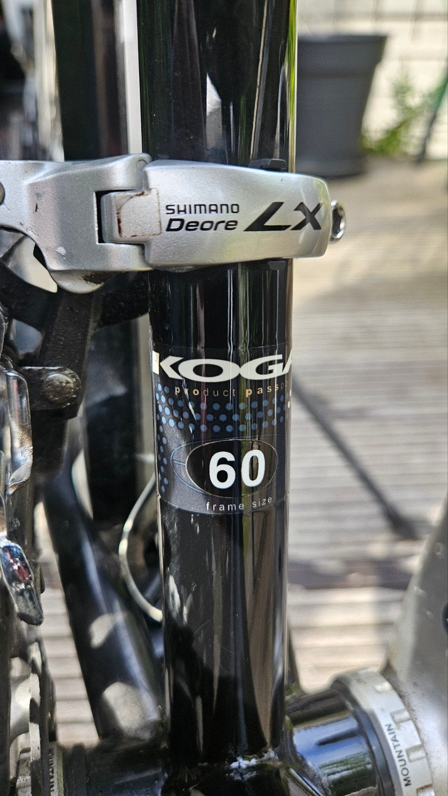 Koga Randonneur Toerfiets - Frame 60cm, Ophalen, 28 inch, Vering, Velgrem