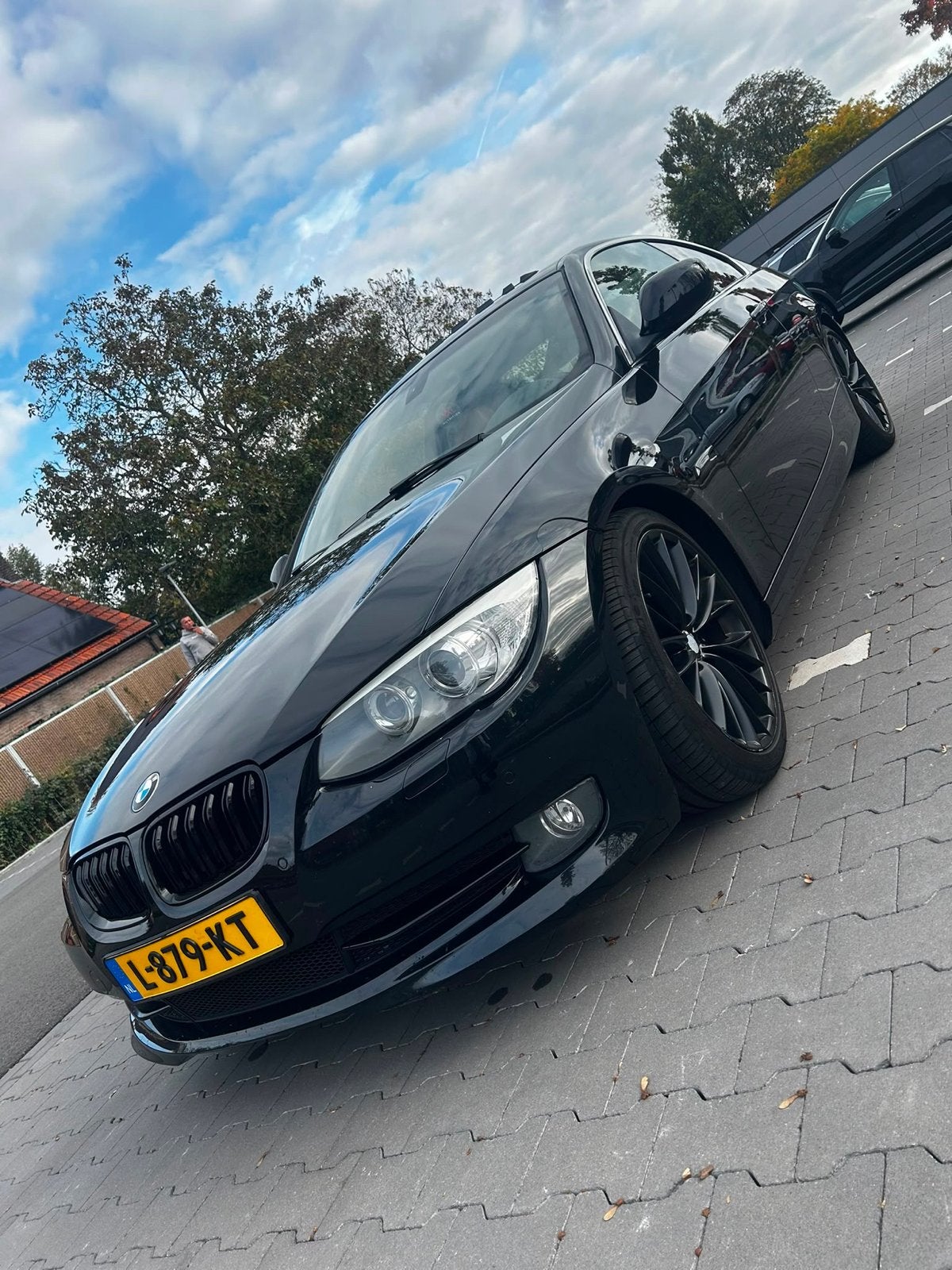 BMW 3-Serie 320i 170pk Aut. 2013 Zwart, Auto's, Automaat, 1995 cc, 4 cilinders, 4 stoelen