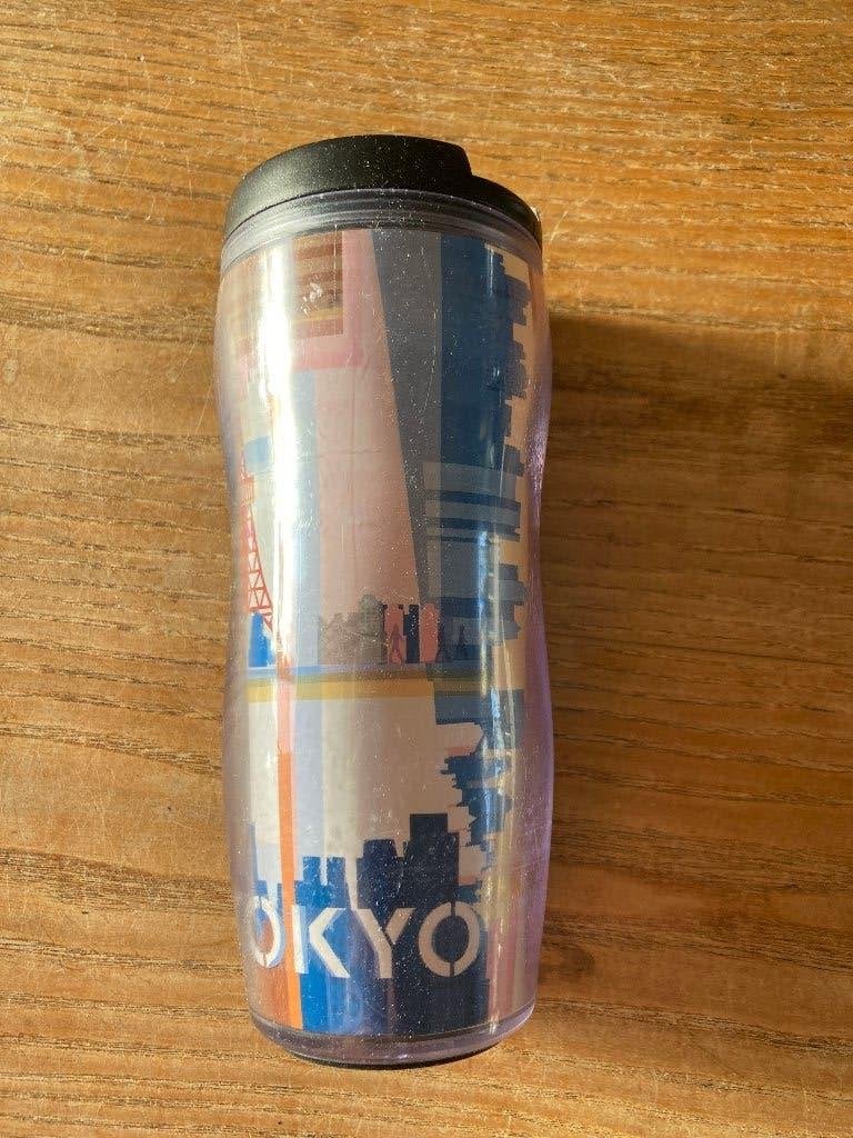Starbucks koffiebeker thermosbeker Tokyo - 0,35 liter, Kunststof, Gebruikt, Thermoskan, Ophalen of Verzenden
