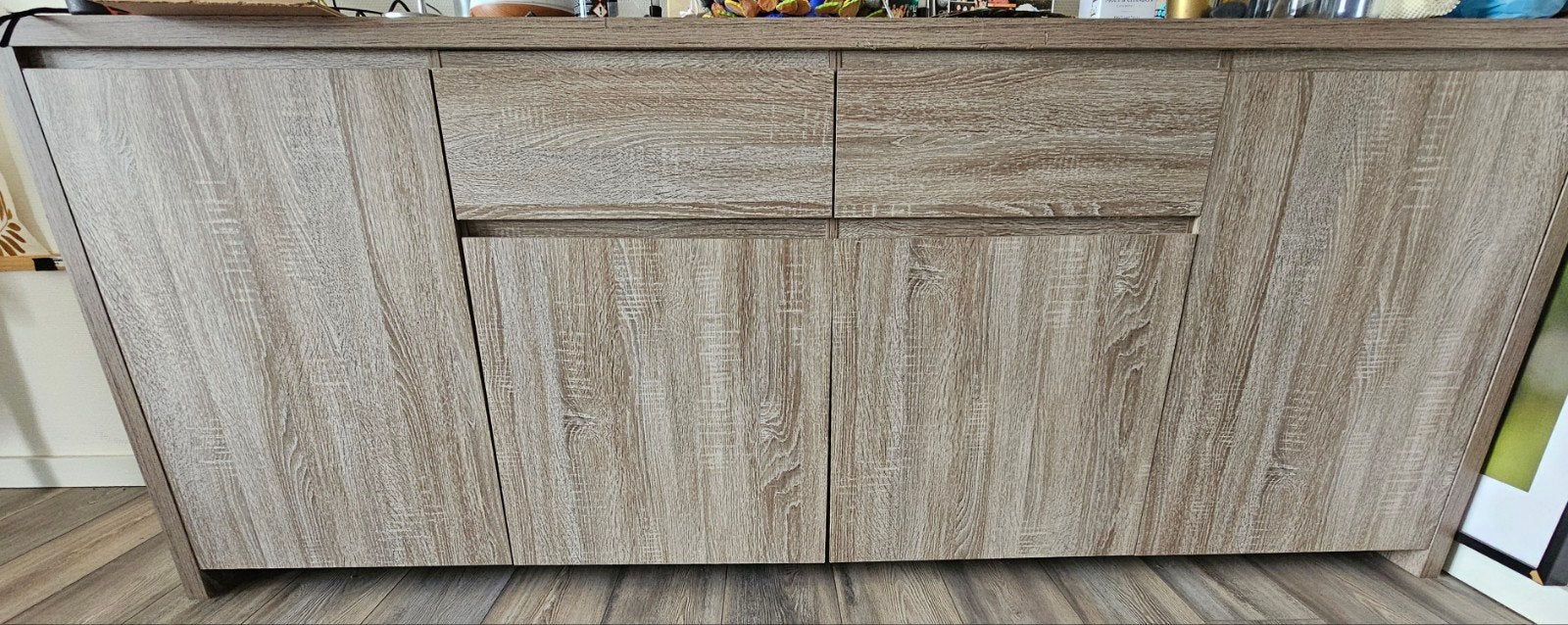 Dressoir met lades en deuren, Ophalen, Gebruikt, Met lade(s), 200 cm of meer