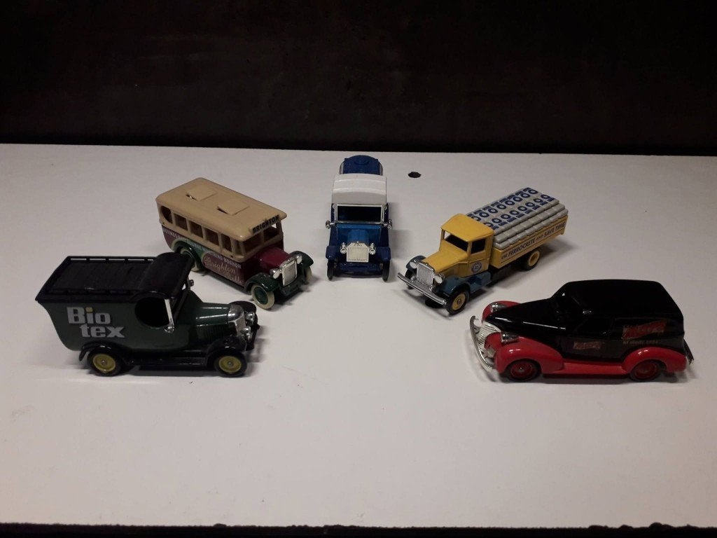 oldtimer         lledo       bio tex       esso      mars, Ophalen of Verzenden, Zo goed als nieuw, Auto