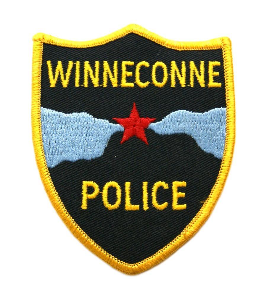 Patch / Embleem USA Police Winneconne WI, Verzamelen, Ophalen of Verzenden, Marechaussee, Amerika, Embleem of Badge