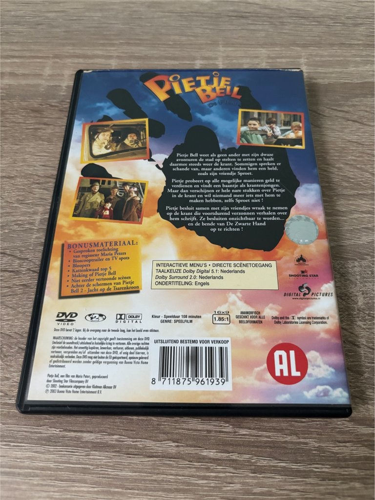 Dvd's Pietje Bell 1 en 2, Avontuur, Gebruikt, Alle leeftijden, Ophalen of Verzenden