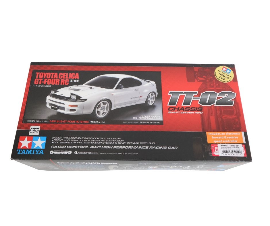 Tamiya 1:10 RC Toyota Celica GT-Four TT-02 Brushless kit